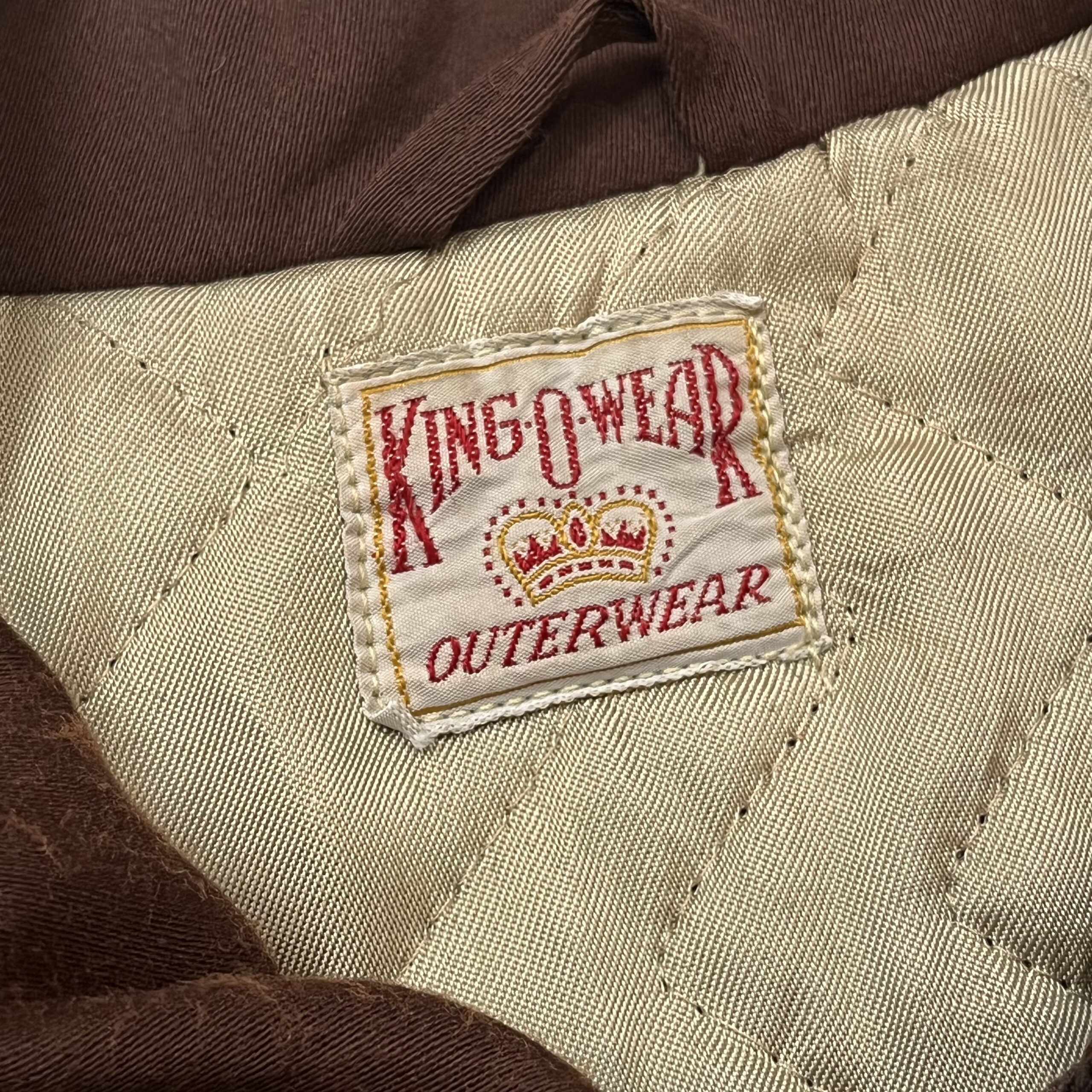 6/11 ONLINE入荷！50s KING-O-WEAR Gabardine Jacket 50年代